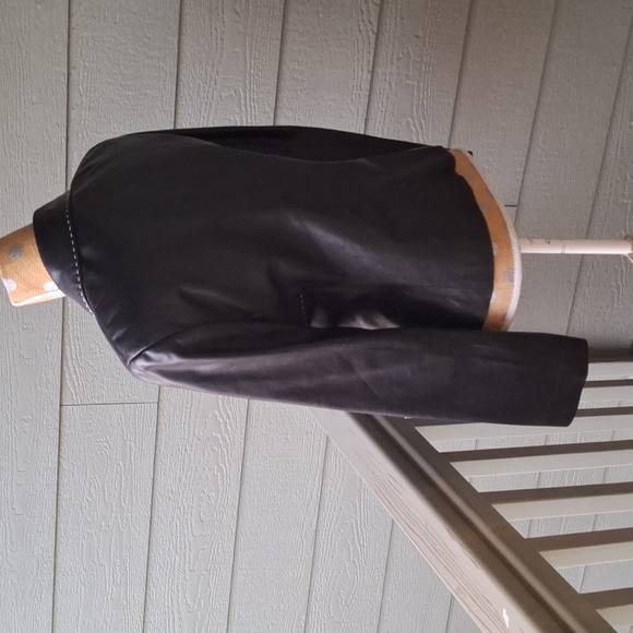 Vintage Whipstitch leather blazer by Ponte Vecchio Italy - Picture 5 of 8